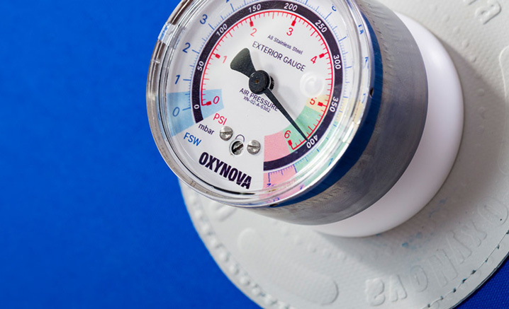 Oxynova Pressure gauge